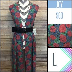 LuLaRoe Joy vest, NWT